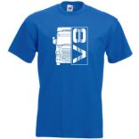 Kamion fan V8 Engine férfi rövid ujjú póló