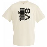 Kamion fan V8 Engine férfi rövid ujjú póló