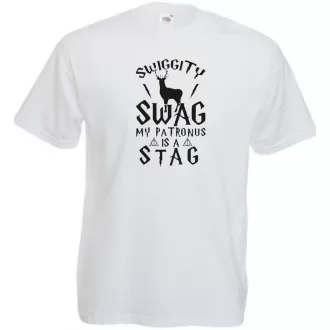   Swiggity Swag My Patronus is a Stag gyerek rövid ujjú póló