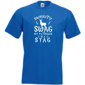   Swiggity Swag My Patronus is a Stag gyerek rövid ujjú póló