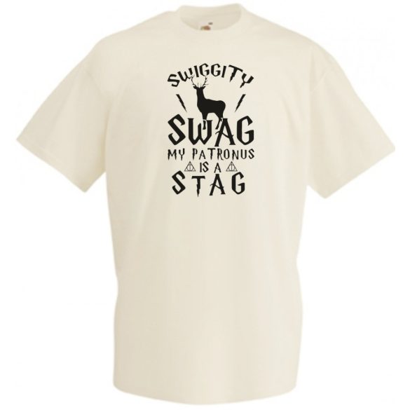 Swiggity Swag My Patronus is a Stag gyerek rövid ujjú póló