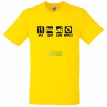 Eat Sleep Game gyerek rövid ujjú póló