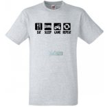 Eat Sleep Game gyerek rövid ujjú póló