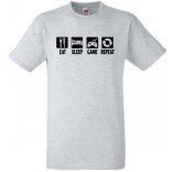 Eat Sleep Game férfi rövid ujjú póló
