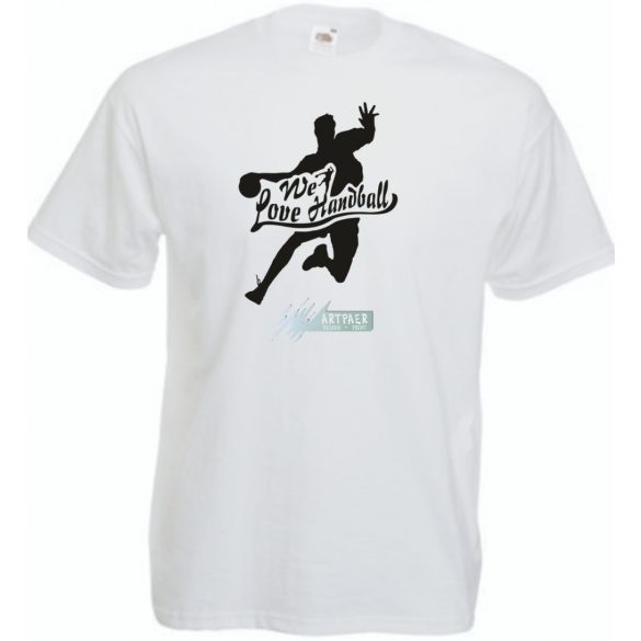 Szeretjük a kézilabdát gyerek rövid ujjú póló