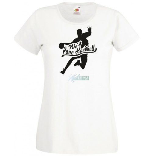Szeretjük a kézilabdát női rövid ujjú póló