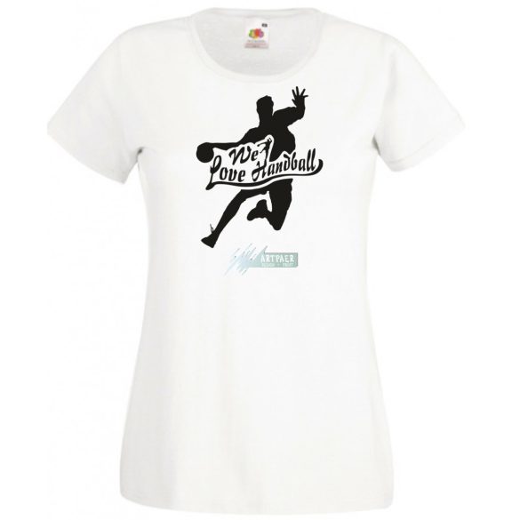 Szeretjük a kézilabdát női rövid ujjú póló