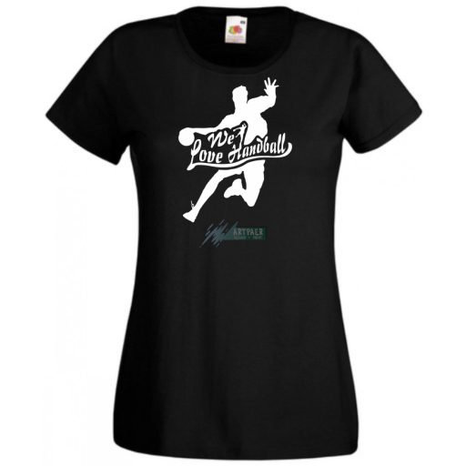Szeretjük a kézilabdát női rövid ujjú póló