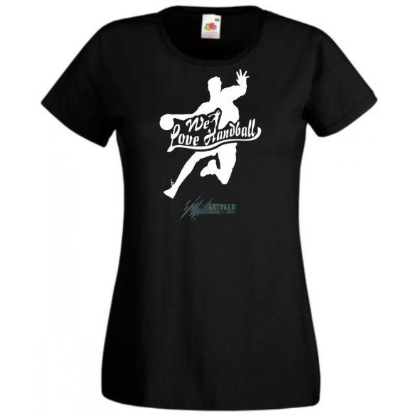 Szeretjük a kézilabdát női rövid ujjú póló