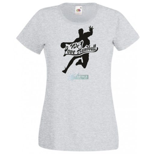 Szeretjük a kézilabdát női rövid ujjú póló