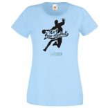 Szeretjük a kézilabdát női rövid ujjú póló