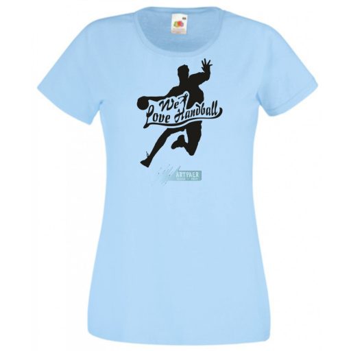 Szeretjük a kézilabdát női rövid ujjú póló
