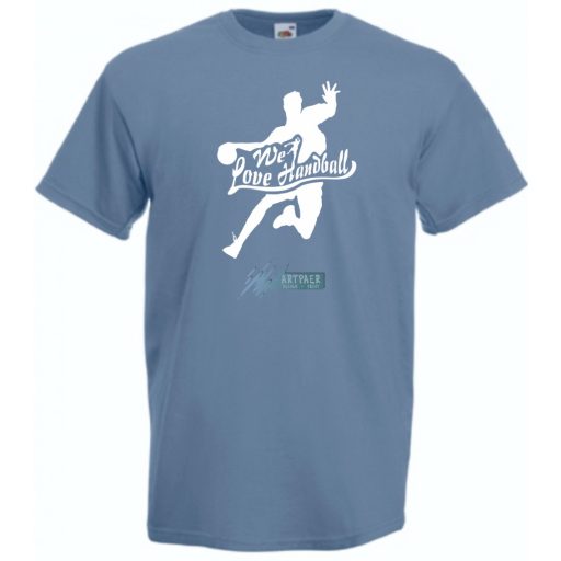 Szeretjük a kézilabdát férfi rövid ujjú póló