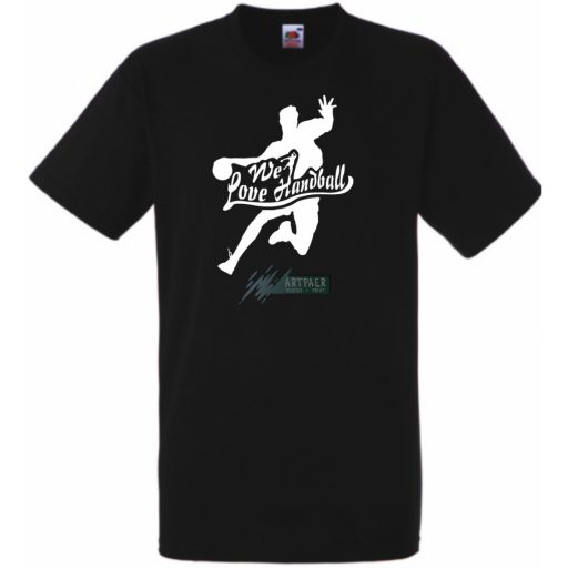 Szeretjük a kézilabdát férfi rövid ujjú póló