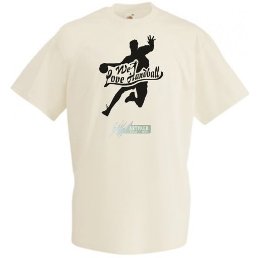 Szeretjük a kézilabdát férfi rövid ujjú póló