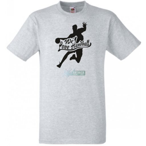 Szeretjük a kézilabdát férfi rövid ujjú póló