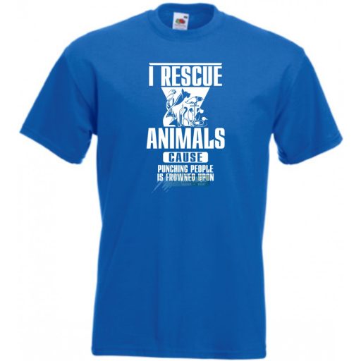 Megmentem az állatokat gyerek rövid ujjú póló