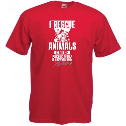 Megmentem az állatokat gyerek rövid ujjú póló