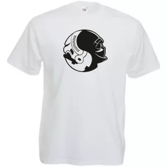 Yin Yang - Vader Stormtrooper férfi rövid ujjú póló