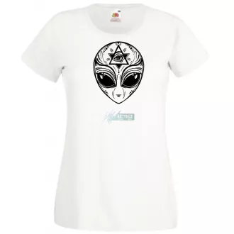 Mindent látó Alien - Illumination női rövid ujjú póló