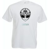 Mindent látó Alien - Illumination férfi rövid ujjú póló