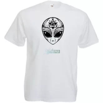   Mindent látó Alien - Illumination férfi rövid ujjú póló
