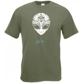   Mindent látó Alien - Illumination férfi rövid ujjú póló