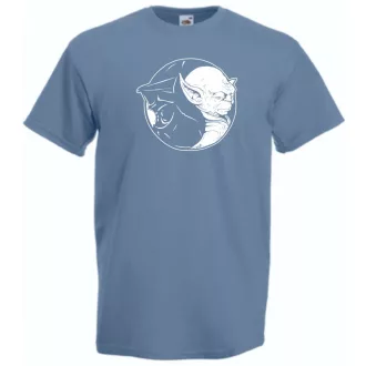 Yin Yang - Vader - Yoda férfi rövid ujjú póló
