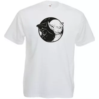 Yin Yang - Vader - Yoda férfi rövid ujjú póló