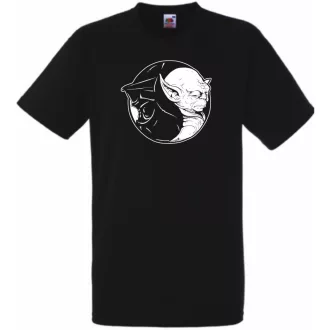 Yin Yang - Vader - Yoda férfi rövid ujjú póló