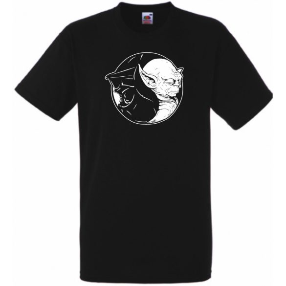 Yin Yang - Vader - Yoda férfi rövid ujjú póló
