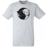 Yin Yang - Vader - Yoda férfi rövid ujjú póló