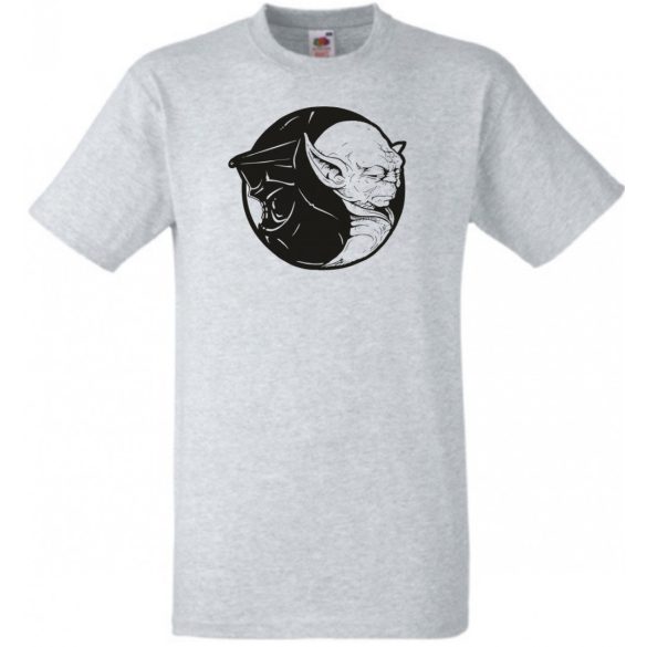 Yin Yang - Vader - Yoda férfi rövid ujjú póló