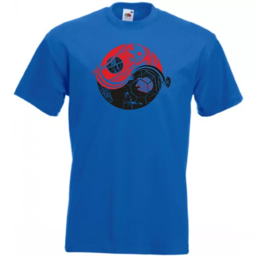 Yin Yang - Halálcsillag - Falcon férfi rövid ujjú póló