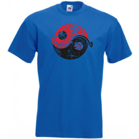 Yin Yang - Halálcsillag - Falcon férfi rövid ujjú póló