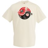 Yin Yang - Halálcsillag - Falcon férfi rövid ujjú póló