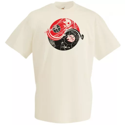 Yin Yang - Halálcsillag - Falcon férfi rövid ujjú póló