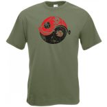 Yin Yang - Halálcsillag - Falcon férfi rövid ujjú póló