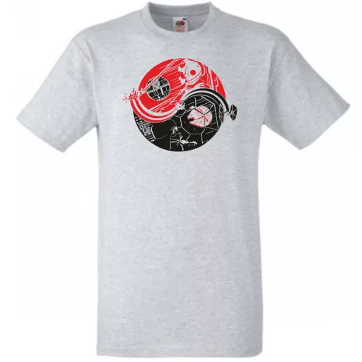 Yin Yang - Halálcsillag - Falcon férfi rövid ujjú póló