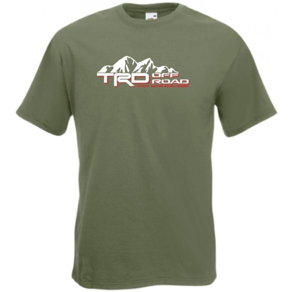 Auto fan TRD Racing Off Road férfi rövid ujjú póló