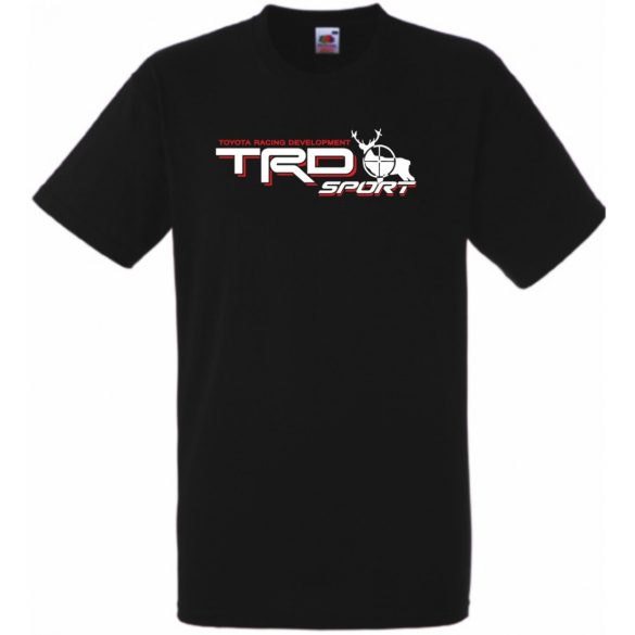 Auto fan TRD Racing Sport férfi rövid ujjú póló