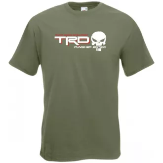   Auto fan TRD Racing Punisher Edition férfi rövid ujjú póló