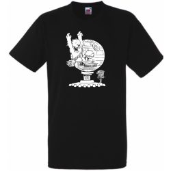   SW Humor parkolás - Chewie and Han férfi rövid ujjú póló