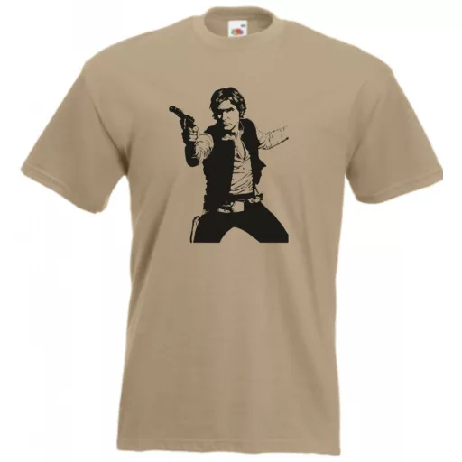 Han Solo férfi rövid ujjú póló