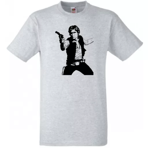 Han Solo férfi rövid ujjú póló