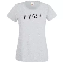 Eat Sleep és EKG mintás női póló