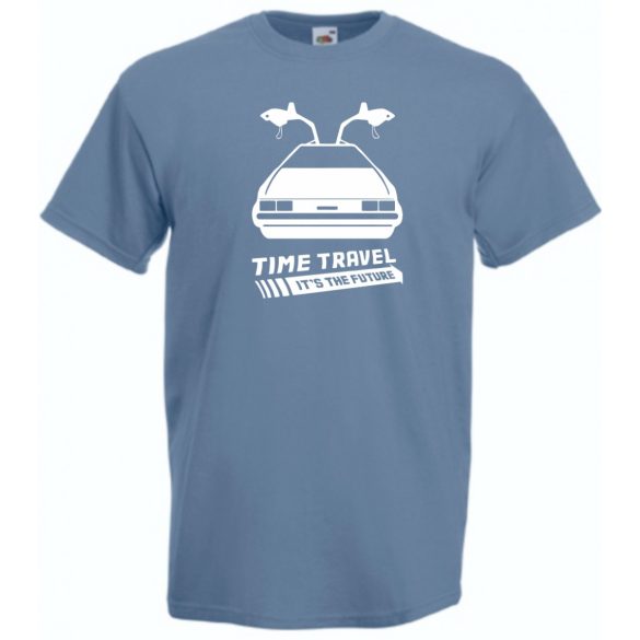 Back To The Future férfi rövid ujjú póló