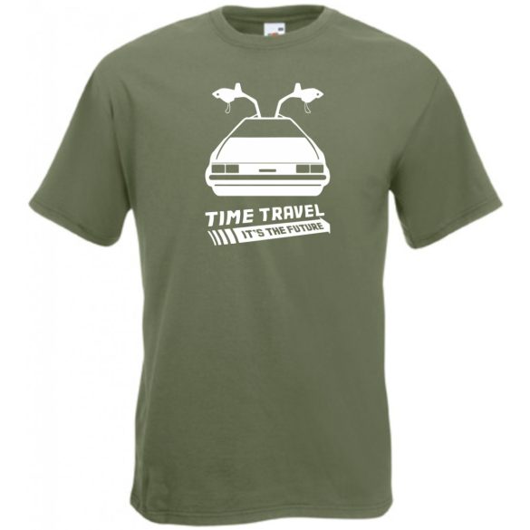 Back To The Future férfi rövid ujjú póló