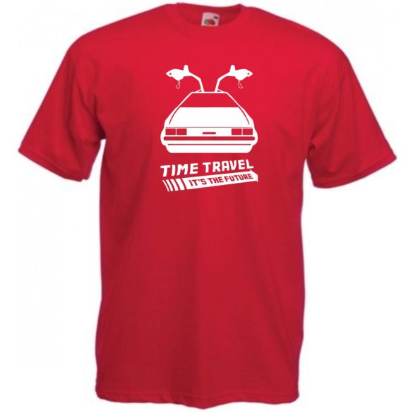 Back To The Future férfi rövid ujjú póló