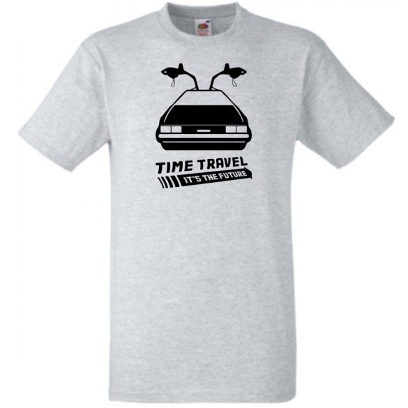 Back To The Future férfi rövid ujjú póló